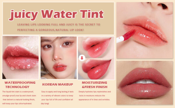 10-Color Liquid Lip Balm Set